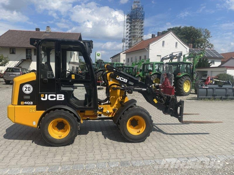 JCB 403 Smart Power Incarcator pe pneuri