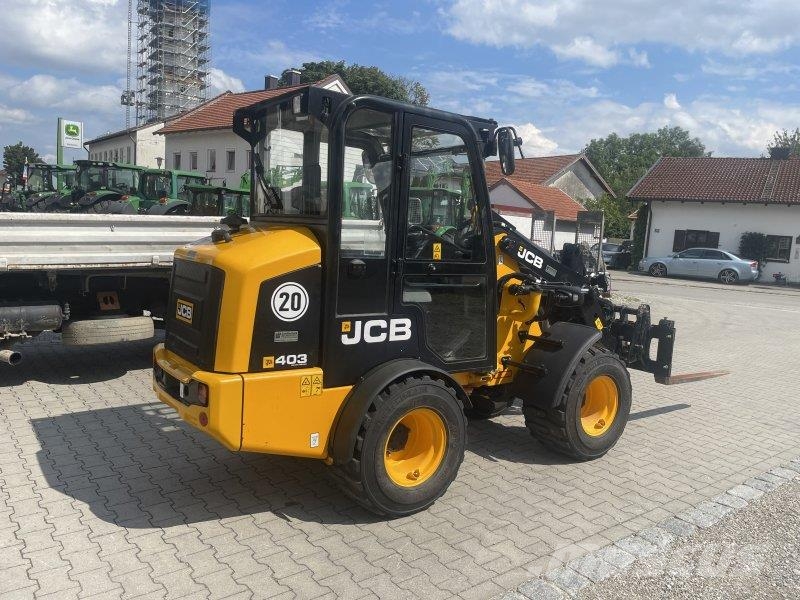 JCB 403 Smart Power Incarcator pe pneuri