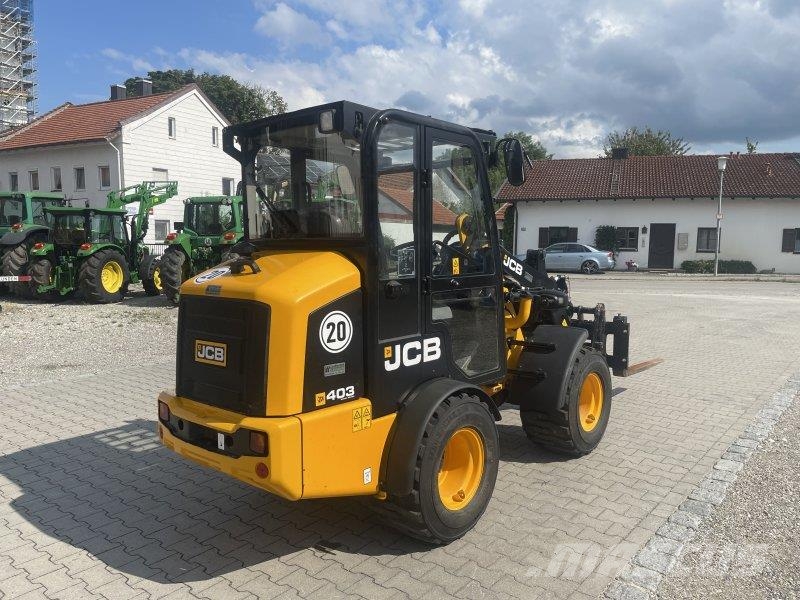 JCB 403 Smart Power Incarcator pe pneuri