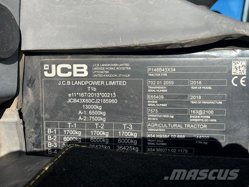 JCB Fastrac 4220 الجرارات