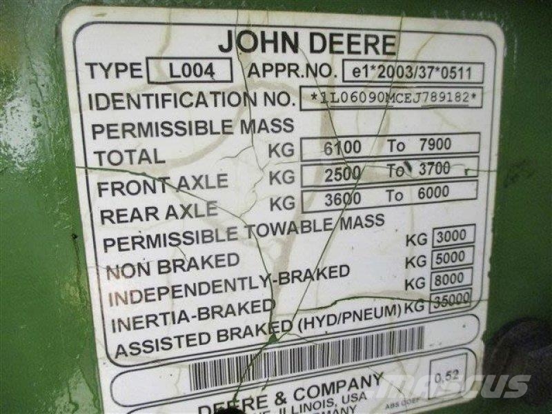 John Deere 6090 MC #901 Traktory