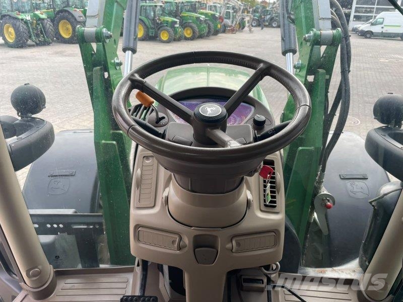 John Deere 6155R + FL Traktorer