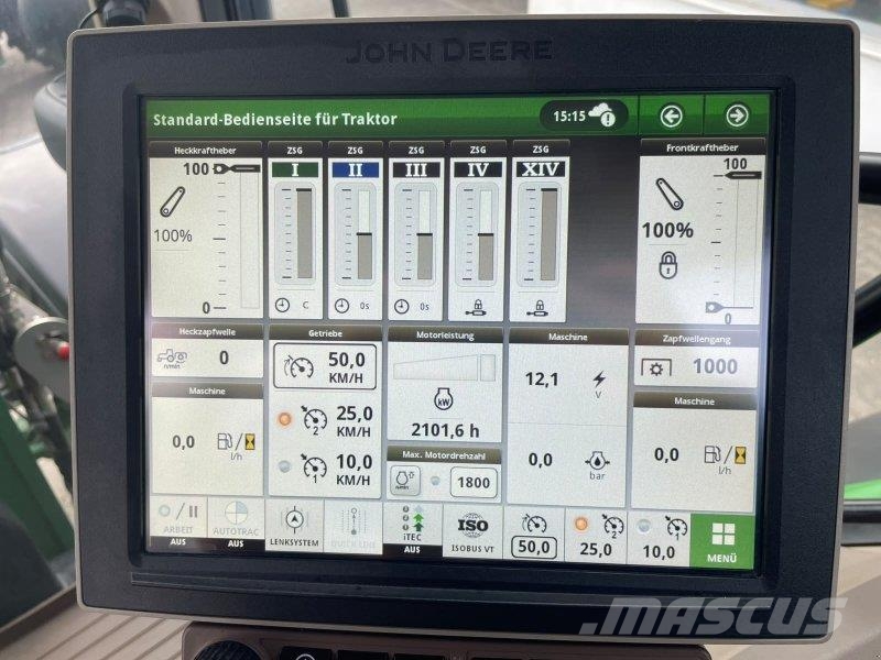 John Deere 6155R + FL Traktorer