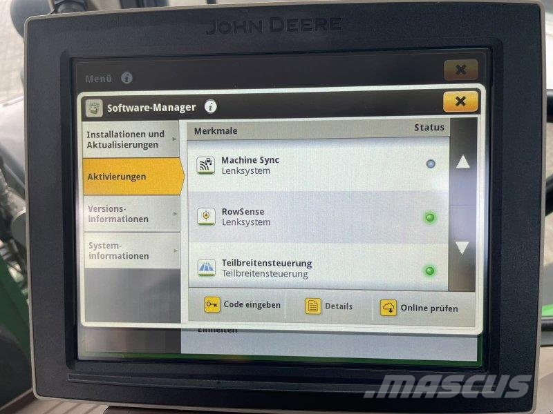 John Deere 6155R + FL Traktorer