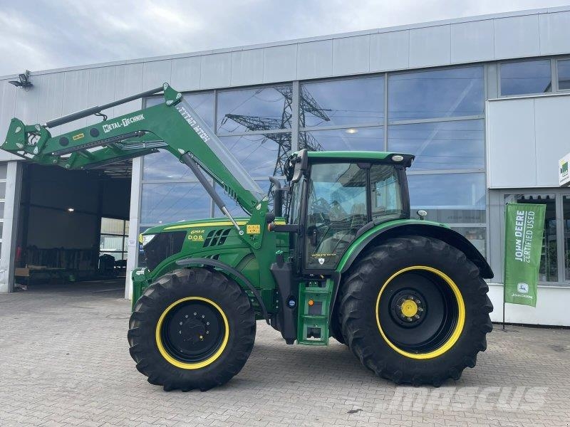 John Deere 6155R + FL Traktorer