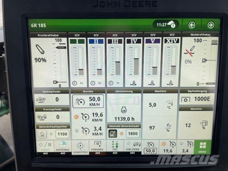 John Deere 6R 185 6R185 Traktori
