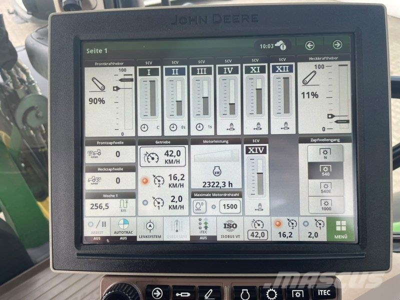 John Deere 6R185 6 R185 mit FL Traktoren