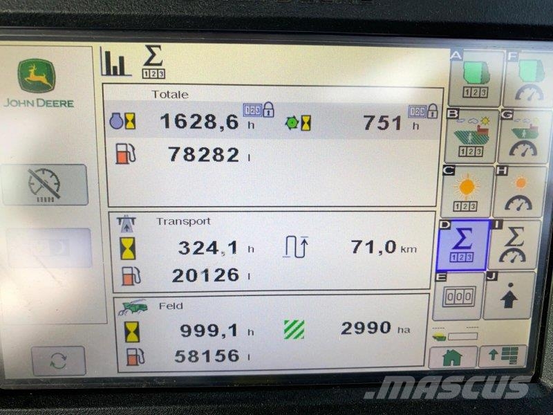 John Deere 8400i 목초 수확기