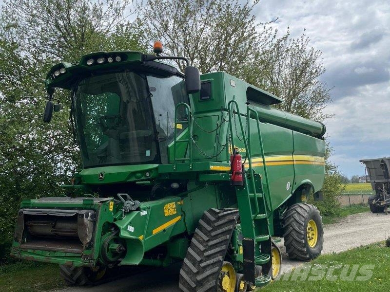 John Deere S685 i Ceifeiras debulhadoras