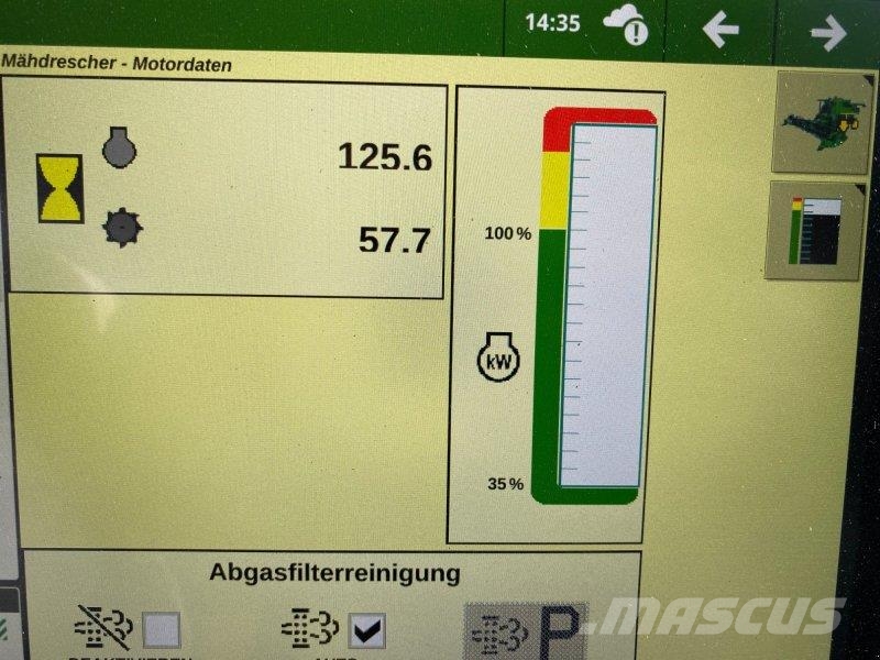 John Deere T550i HM Mietitrebbiatrici