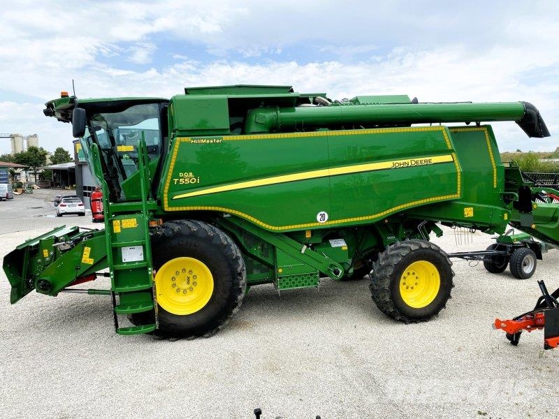 John Deere T550i HM Mietitrebbiatrici
