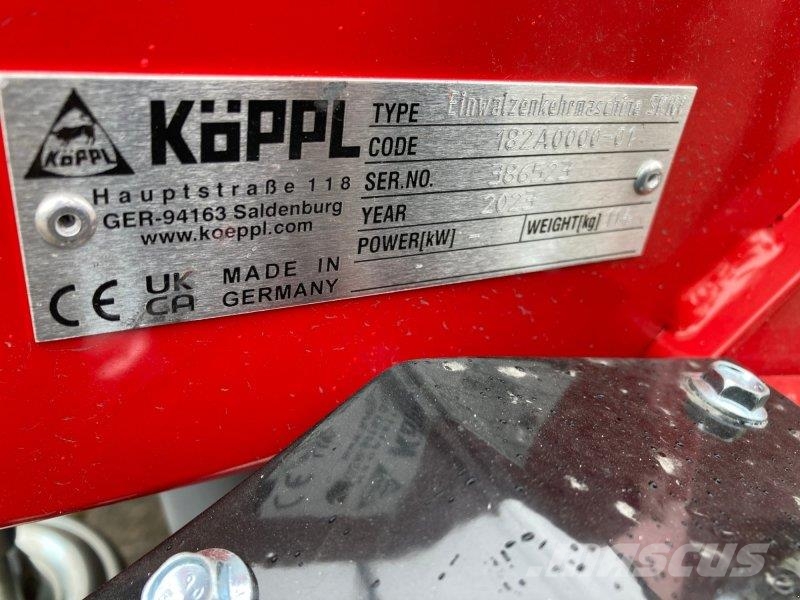 Köppl Einwalzenkehrmaschine SK100 Kehrmaschine Sonstige Kommunalmaschinen