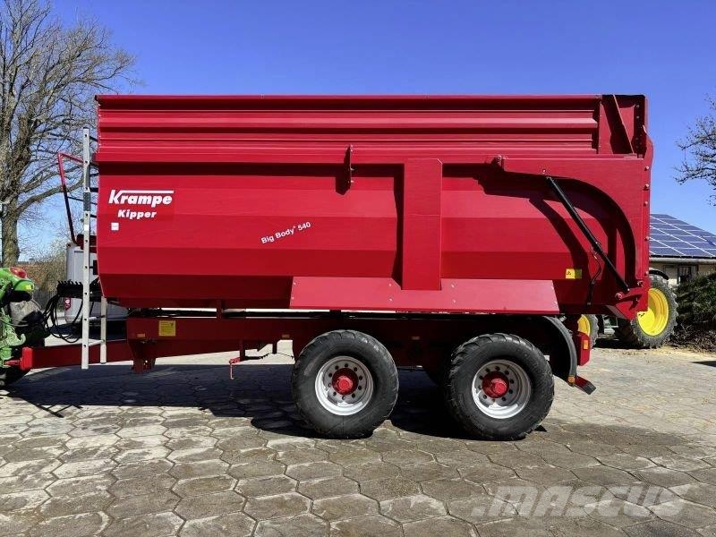 Krampe BIG BODY 540 Savivartės priekabos