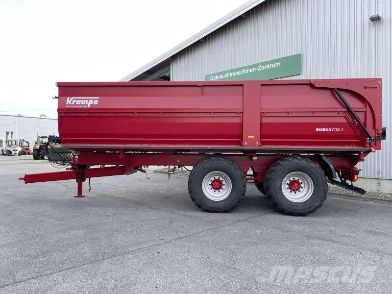 Krampe BIGBODY 750 S Kiper prikolice