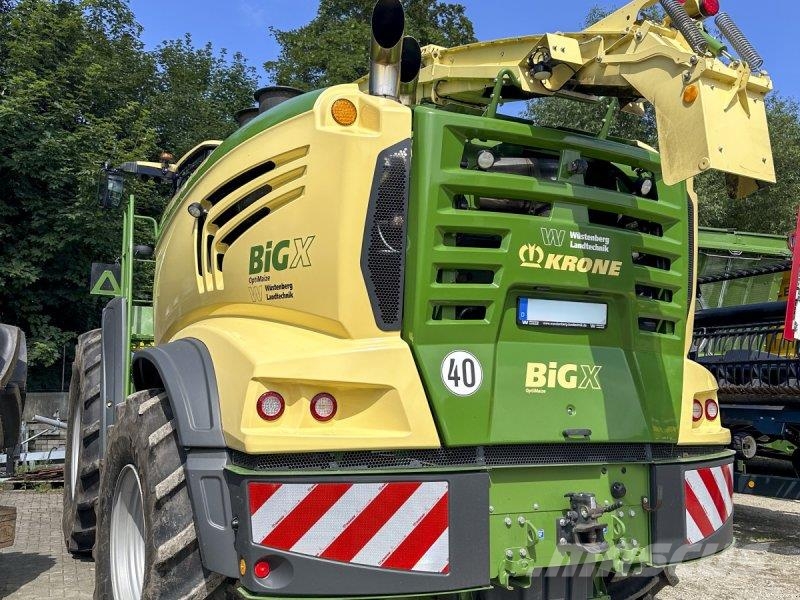 Krone BiG X 780 Zāles smalcinātāji