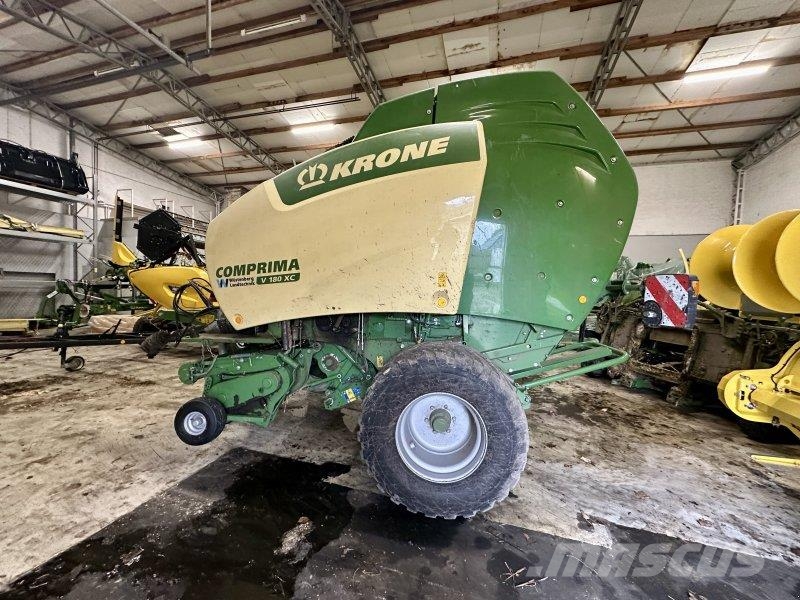 Krone Comprima V 180 XC Lis na válcové balíky
