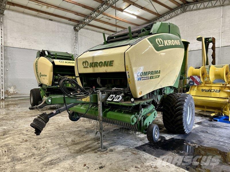 Krone Comprima V 180 XC Lis na válcové balíky