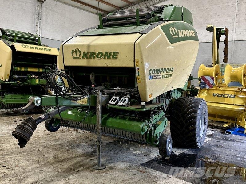 Krone Comprima V 180 XC Lis na válcové balíky