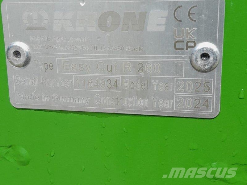 Krone Easy Cut R 360 Kaszák