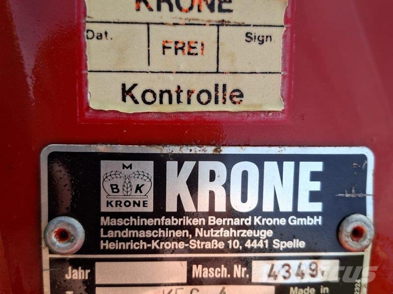 Krone KES 4 Tanierové brány
