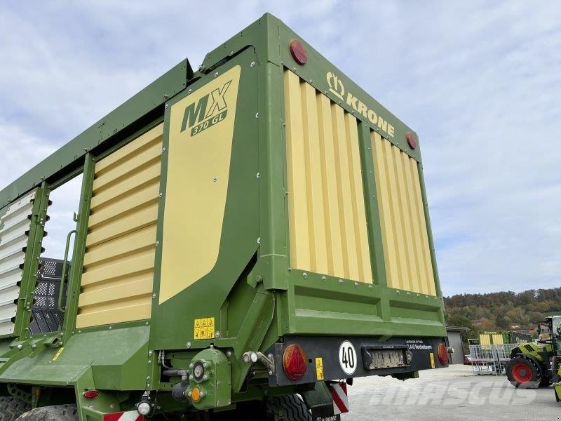 Krone MX 370 GL Self loading trailers