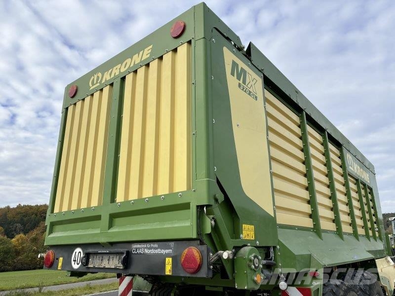 Krone MX 370 GL Self loading trailers