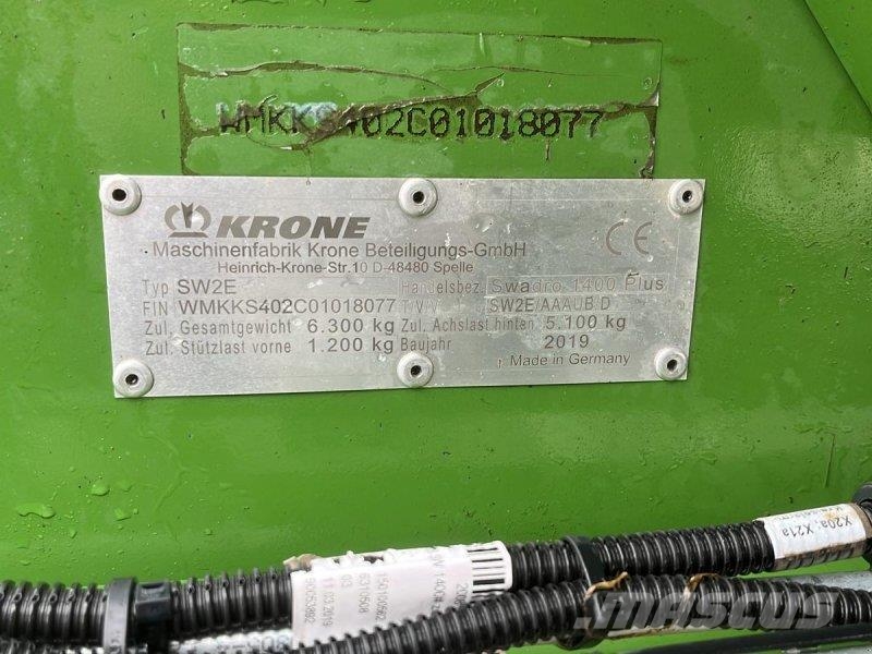 Krone Swadro 1400 Plus Vālotāji