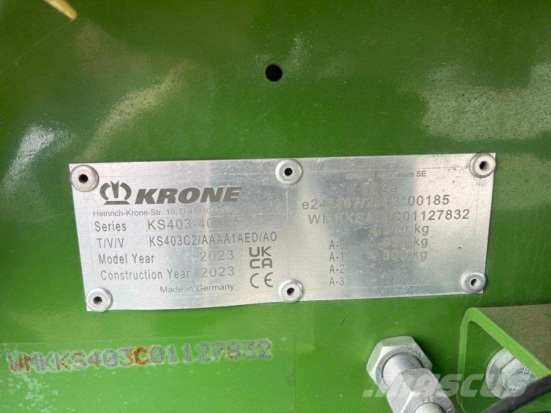 Krone TC 1250 윈드로어