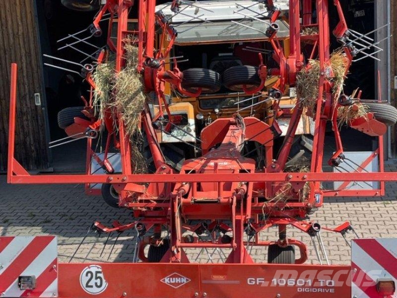Kuhn GF 10601 TO Rastrillos y henificadores