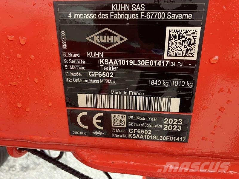 Kuhn GF6502 #586 Kreiselheuer/-wender