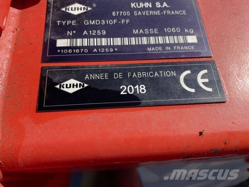 Kuhn GMD 310 F-FF Mäher