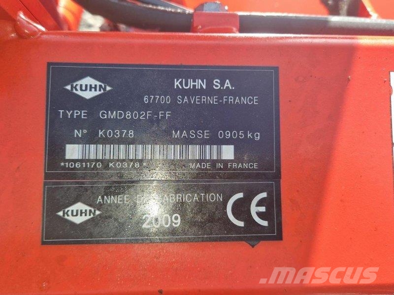Kuhn GMD 802 F Mäher