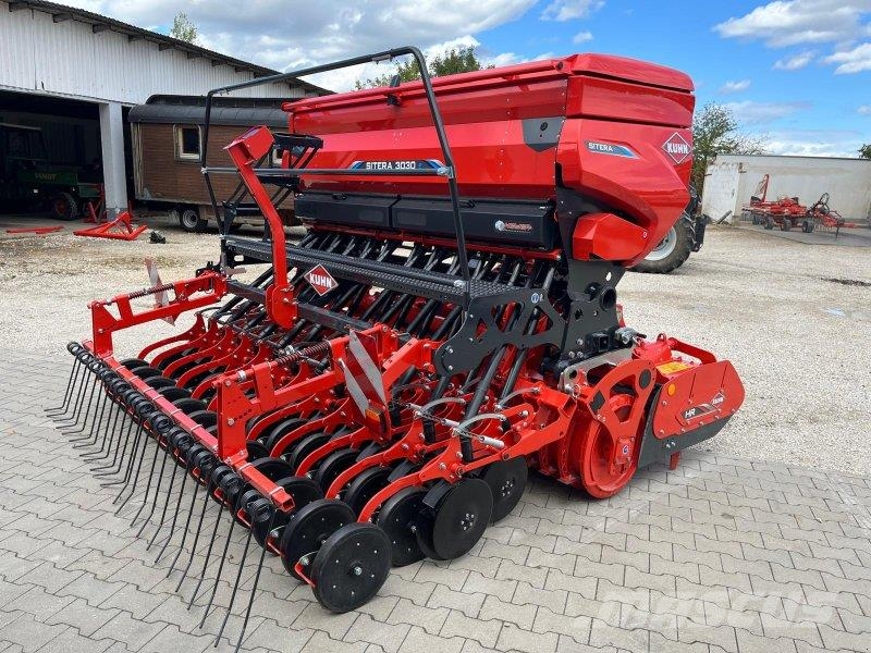 Kuhn HR 3030 D + Sitera 3030-24E Perforadoras combinadas