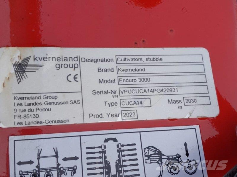 Kverneland Enduro 3000 Cultivadores