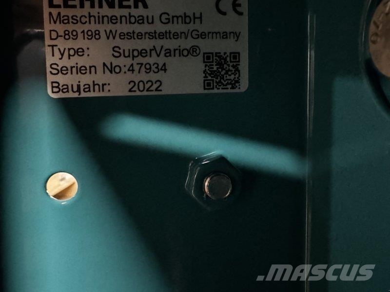 Lehner Super Vario 110 Remolques esparcidores de estiércol