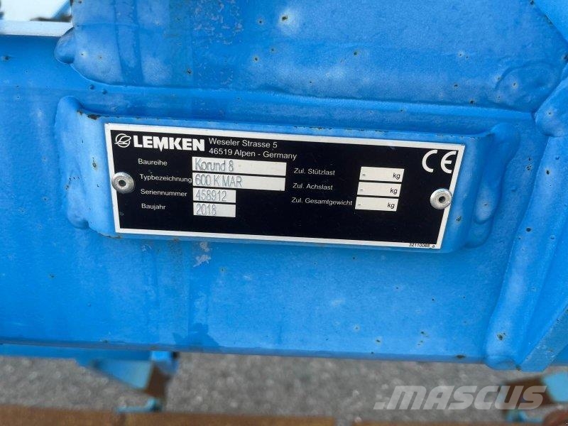 Lemken Korund 8/600 K - Preisreduziert Reversible ploughs