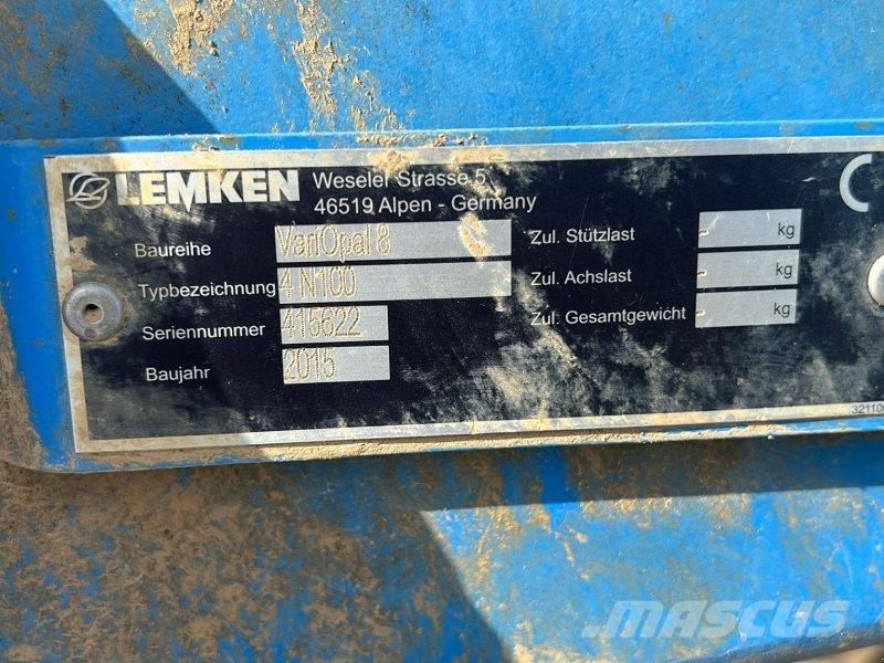Lemken VariOpal 8 Sarka-aurat