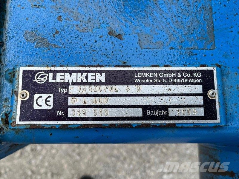Lemken VariOpal 8 X 5 L 100 Konventionelle Pflüge