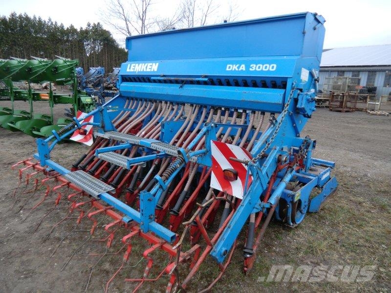 Lemken Zirkon 7/300 + DKA 3000 Combination drills
