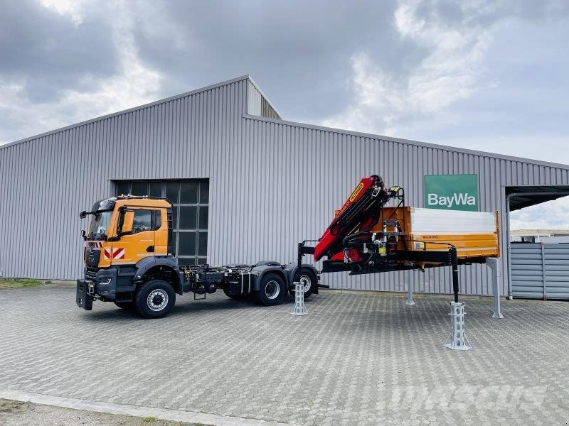 MAN TGS 28.480 6X4 KIPPER KRAN ATV