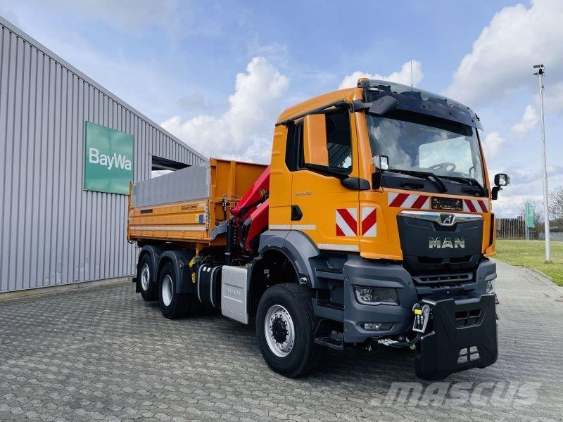MAN TGS 28.480 6X4 KIPPER KRAN ATV