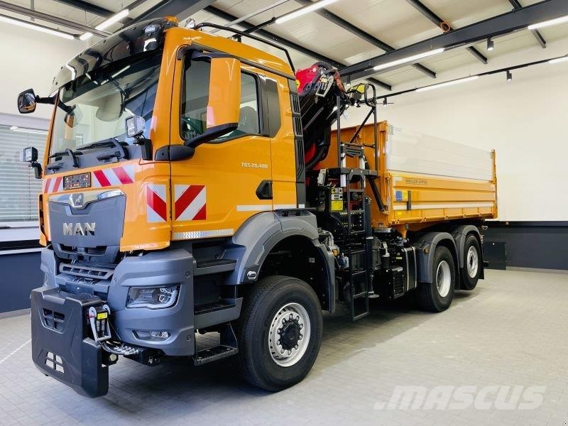 MAN TGS 28.480 6X4 KIPPER KRAN ATV