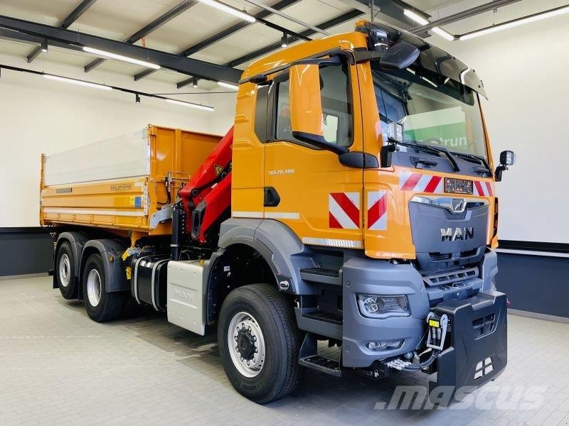 MAN TGS 28.480 6X4 KIPPER KRAN ATV's