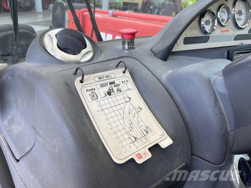 Manitou MHT 860 L - Preisreduziert Teleskopiskie manipulatori
