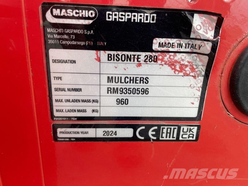 Maschio BISONTE 280 *MIETE AB 198€/TAG Фуражні комбайни