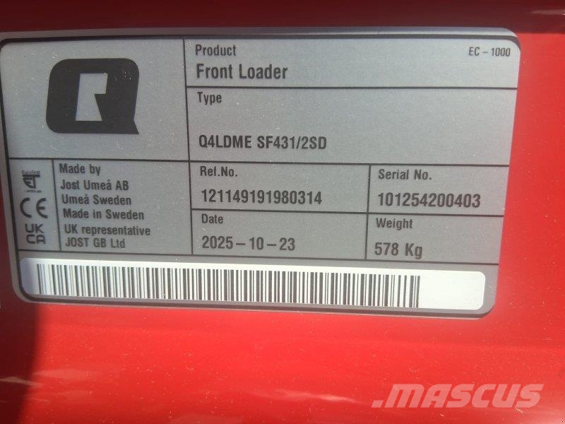 Massey Ferguson MF FL.4018 3. Steuerkreis, SoftDrive Cargadoras y excavadoras frontales