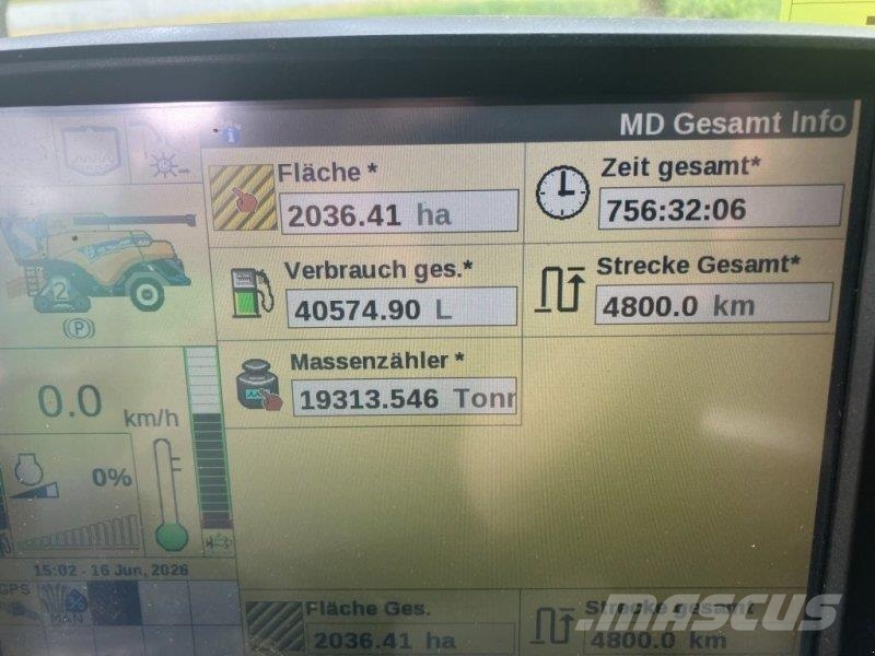 New Holland CR 9.80 حصادات