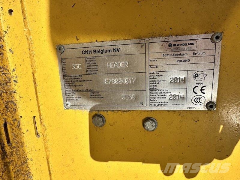 New Holland Schneidwerk 35 GHVF Combine harvester heads