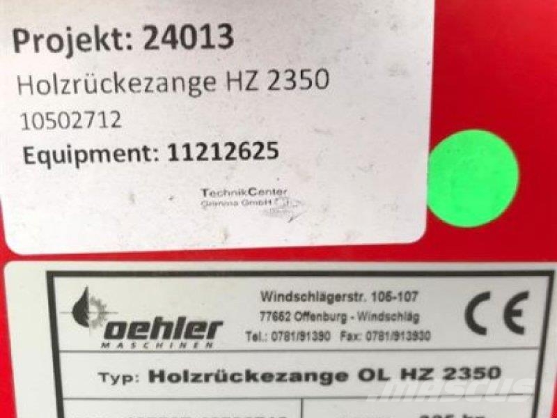 Oehler HOLZRÜCKEZANGE OL HZ 2350 Other components