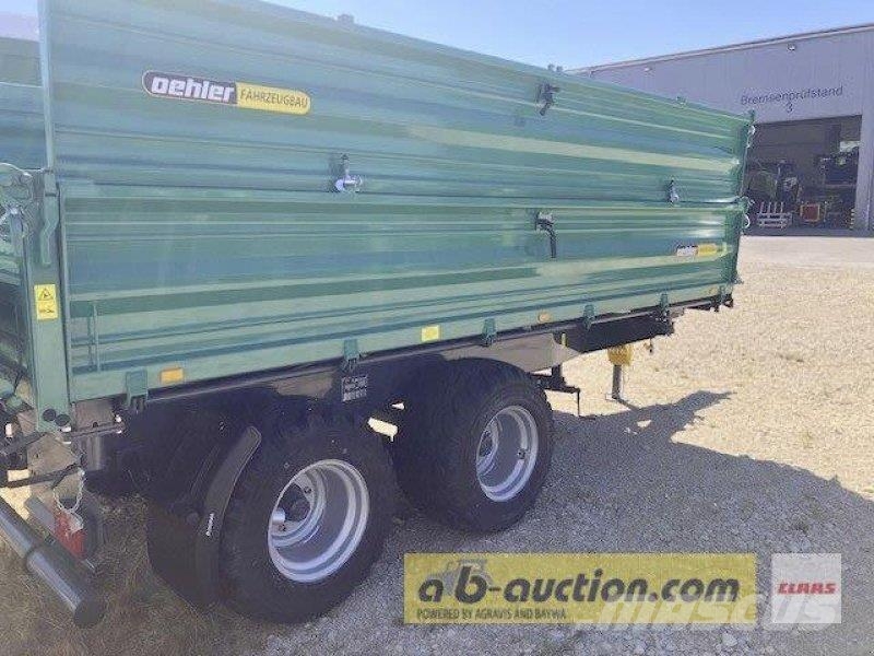 Oehler OL TDK 120 Remolques con caja de volteo